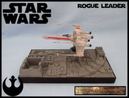 Rogue Leader X-Wing (Star Wars) Custom Diorama / Playset
