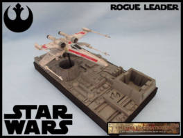 Rogue Leader X-Wing (Star Wars) Custom Diorama / Playset