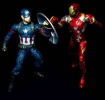 Iron man MK 46 civil war movie (Marvel Legends) Custom Action Figure
