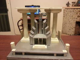 Platinum Throne mini diorama (Mythic Legions) Custom Diorama / Playset