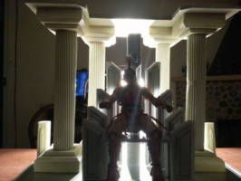 Platinum Throne mini diorama (Mythic Legions) Custom Diorama / Playset