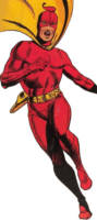 MISTER SCARLET Brian Butler Squadron of Justice (DC Universe) Custom Action Figure