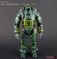 Colonial Marines NX-S Hiveslayer Combat Armor (Aliens) Custom Action Figure