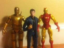 Tony Stark (Painted Head Cast) (Marvel Legends) Custom Other