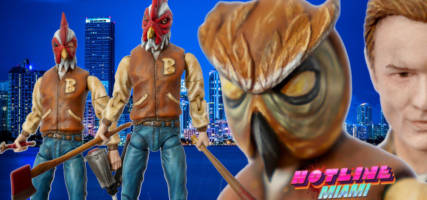 Hotline Miami - Jacket (Hotline Miami) Custom Action Figure