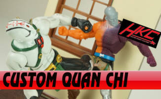 Custom Quan Chi V2 (Mortal Kombat 9 on a DCUC base (Mortal Kombat) Custom Action Figure