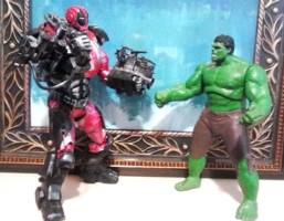 Ironpool Hulk Buster (Marvel Select) Custom Action Figure
