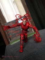 Carnage ( Cletus kasady ) (Marvel Legends) Custom Action Figure