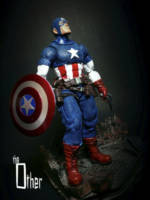 Captain America (Marvel Civil War) Custom Action Figure