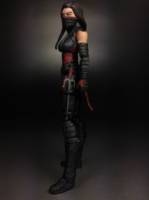 Netflix Elektra (Marvel Universe) Custom Action Figure