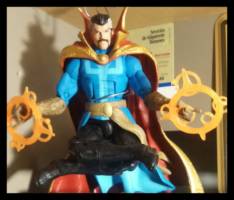 Dr. Strange (Classic Comic Costume) (Marvel Legends) Custom Action Figure