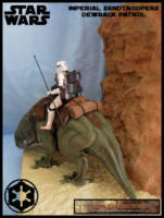 Dewback Patrol (Star Wars) Custom Diorama / Playset