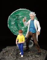 Rick and Morty (Movie Masters) Custom Action Figure