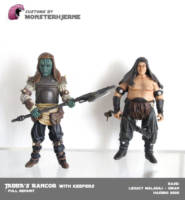 Jabba's Rancor (Star Wars) Custom Action Figure [Custom Rancor Keepers]