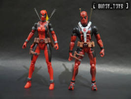 Lady Deadpool aka Wanda Wilson (Marvel Legends) Custom Action Figure