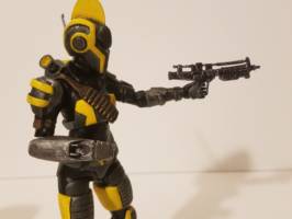 Female Mandalorian "Ashimar" (Star Wars) Custom Action Figure [Robo-arm]