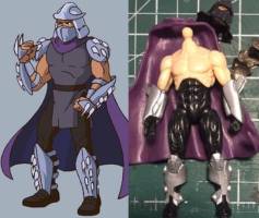 The Shredder (Teenage Mutant Ninja Turtles) Custom Action Figure