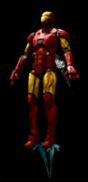 Iron Man (Comic Style) (Marvel Civil War) Custom Action Figure [Fly]