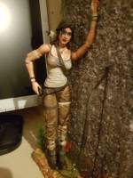 repaint Lara Croft (Tomb Raider) Custom Action Figure