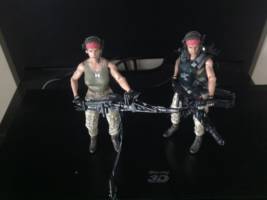 Vasquez (Aliens) Custom Action Figure [Vasquez before briefing]