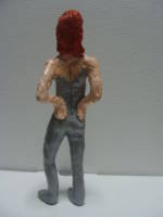 Aladdin Sane (Rock Stars) Custom Miniature / Figurine [Aladdin Sane,Back View]