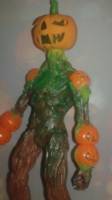 Jack O'Lantern Golem - Fear Lantern (DC Superheroes) Custom Diorama / Playset