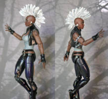Punk Storm (Ororo Munroe) (Marvel Legends) Custom Action Figure