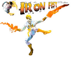 Iron fist symbiote (Marvel Legends) Custom Action Figure