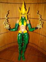 AfterShock (Electro's Daughter) (Marvel Legends) Custom Action Figure