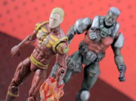 Jim Hammond and G.W. Bridge (Marvel Universe) Custom Action Figure