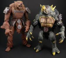 Tokka and Rahzar (Teenage Mutant Ninja Turtles) Custom Action Figure