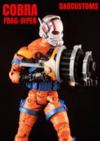 COBRA FRAG-VIPER 6" 1:12th Scale (G.I. Joe) Custom Action Figure [CUSTOM GI JOE MARVEL LEGENDS BLACK SERIES STYLE 6" INCH COBRA FRAG-VIPER 1:12th SCALE]