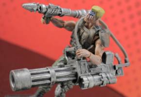 Nuke and G.I. Max (Marvel Universe) Custom Action Figure