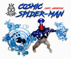 Cosmic Spider-Man/ captain universe (Marvel Legends) Custom Action Figure