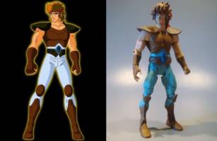 SAGITTARIUS AIOROS (Plain Clothes Version) (Saint Seiya) Custom Action Figure