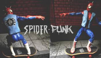 Spider-punk (Marvel Legends) Custom Action Figure