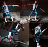 Spider-punk (Marvel Legends) Custom Action Figure