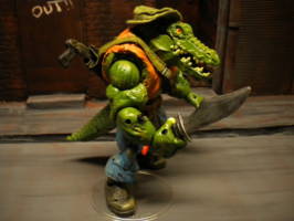 Leatherhead (Teenage Mutant Ninja Turtles) Custom Action Figure