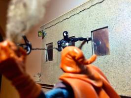 Roof Top (Marvel) Custom Diorama / Playset