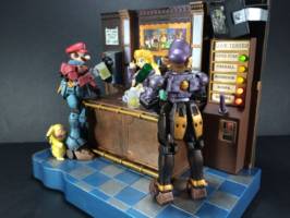 Nintendo Mech Bar (Nintendo) Custom Diorama / Playset