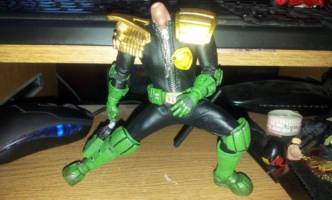 CUBES for you CREEP!! (Judge Dredd) Custom Action Figure