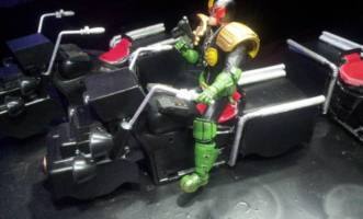 Classic Comic Lawmaster. Justice Department 1/12 (Judge Dredd) Custom Vehicle