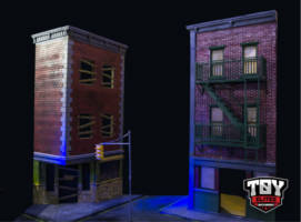 Downtown Building (Marvel Legends) Custom Diorama / Playset