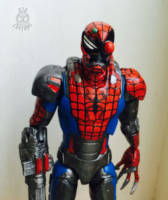 Cyborg Spider-Man (Marvel Legends) Custom Action Figure