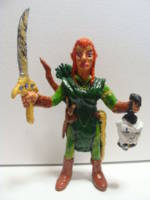 Female Woodland Elf Warrior (figurine)No.III (Hobbit) Custom Miniature / Figurine