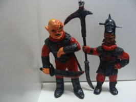 Mordor Orc Lieutenant No.IV (Lord of the Rings) Custom Miniature / Figurine [With my Orc Commander no.2]