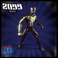 Spiderman 2099 (Black) (Marvel Legends) Custom Action Figure