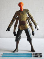Fizzit - Fire Kobok Jedi (Star Wars) Custom Action Figure [Front Shot]