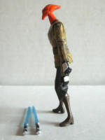 Fizzit - Fire Kobok Jedi (Star Wars) Custom Action Figure [Left Side Shot]