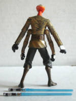 Fizzit - Fire Kobok Jedi (Star Wars) Custom Action Figure [Back Shot]